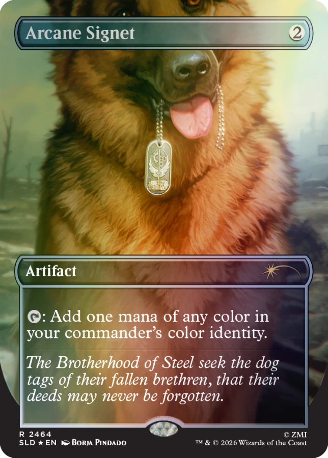Magic the Gathering - Secret Lair x Fallout - Greet the Dog (Foil Edition)