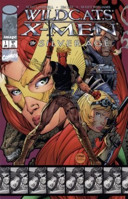 WildC.A.T.S / X-Men: The Silver Age #01b (1997) One-Shot - Variant Cover