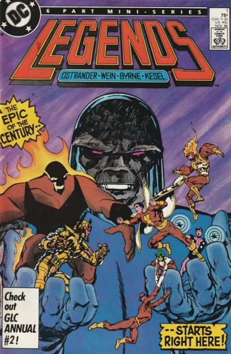 Legends Complete Set #01 - #06 (C7) (1986-1987) Mini