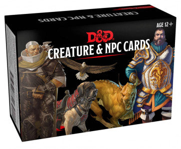 Dungeons & Dragons D&D Spellbook Cards Creature & NPC Cards