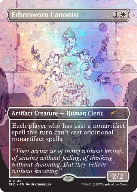 Magic the Gathering - Secret Lair - Featuring: Deathburger (Galaxy Foil Edition)