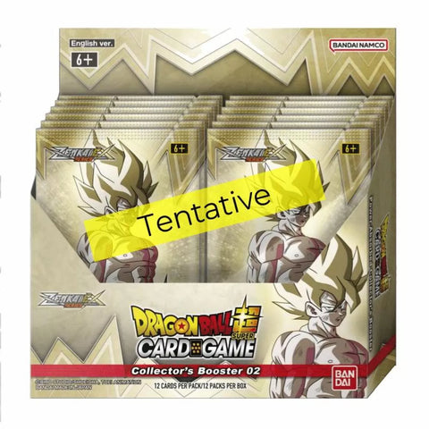 Dragon Ball Super Card Game Masters Zenkai Series EX Set 07 Collector Booster Display【B24-C】
