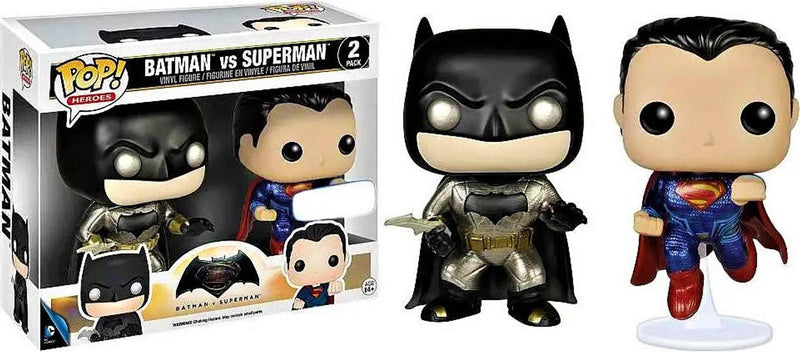 DC Heroes - Funko POP! Figure - 2 Pack Batman vs Superman