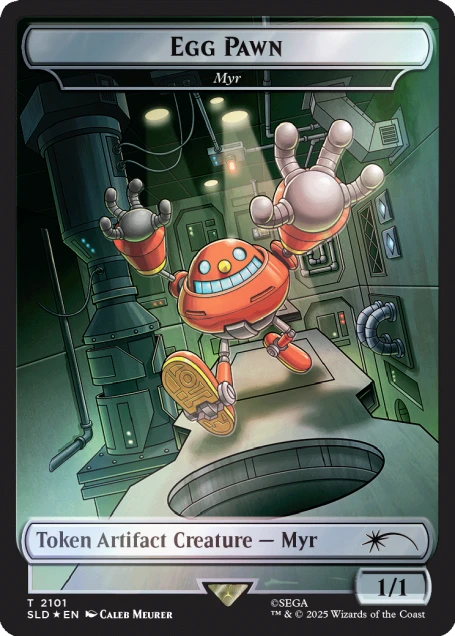 Magic the Gathering - Secret Lair - Sonic - Turbo Gear (Foil Edition)