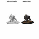 Pathfinder Deep Cuts Unpainted Miniatures Dire Wolf