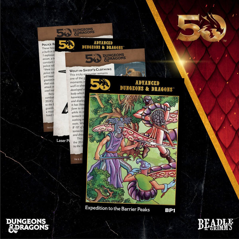 Beadle & Grimm's - White Plume Mountain Dice & Accessories Set D&D 50th