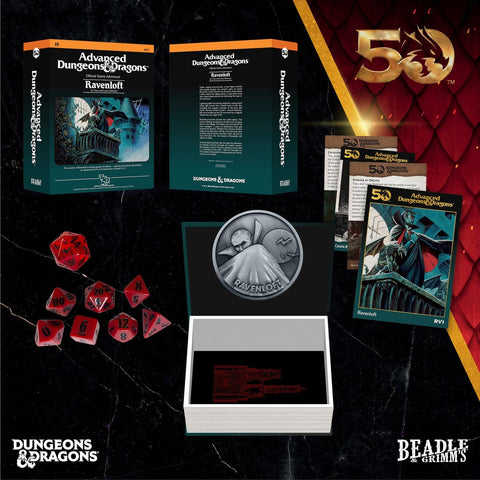 Beadle & Grimm's - Ravenloft Dice & Accessories Set D&D 50th