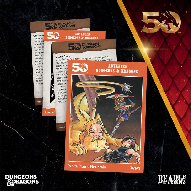 Beadle & Grimm's - White Plume Mountain Dice & Accessories Set D&D 50th