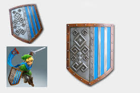 Legend of Zelda  Link Hyrule Warriors Shield (resin)