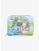 Loungefly Disney Winnie The Pooh Spring Scene Mini Zipper Wallet
