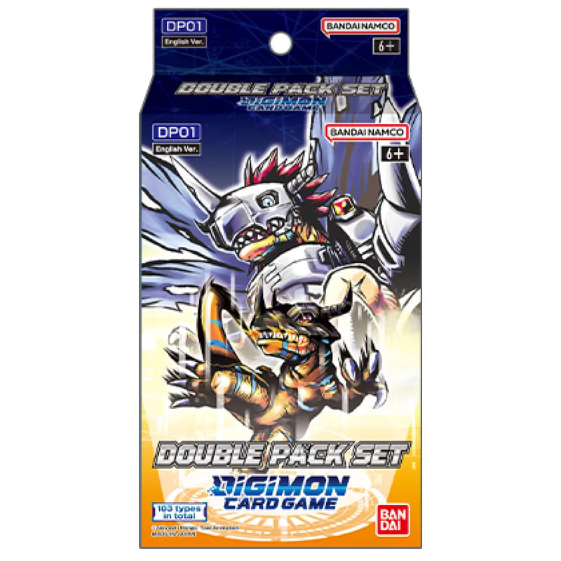 Digimon Card Game - (DP01) - Double Pack Set Display