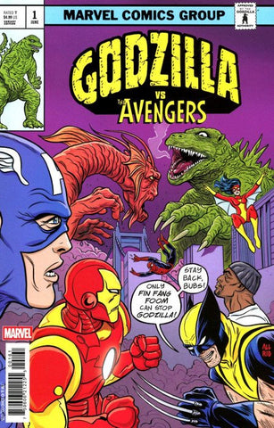 Godzilla vs Avengers #01f (2025) One-Shot - Variant Cover