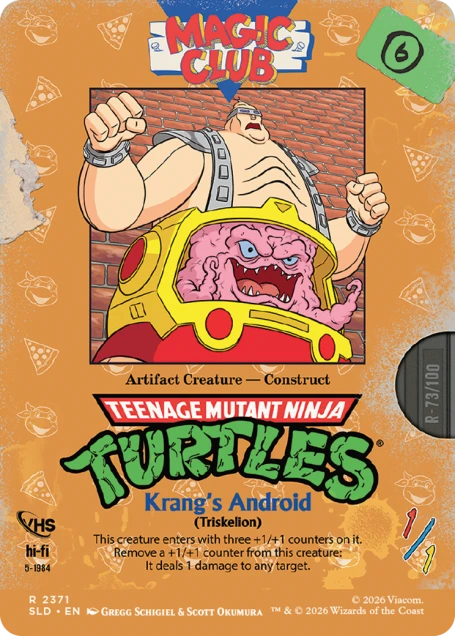 Magic the Gathering - Secret Lair x Teenage Mutant Ninja Turtles - VHS Villains