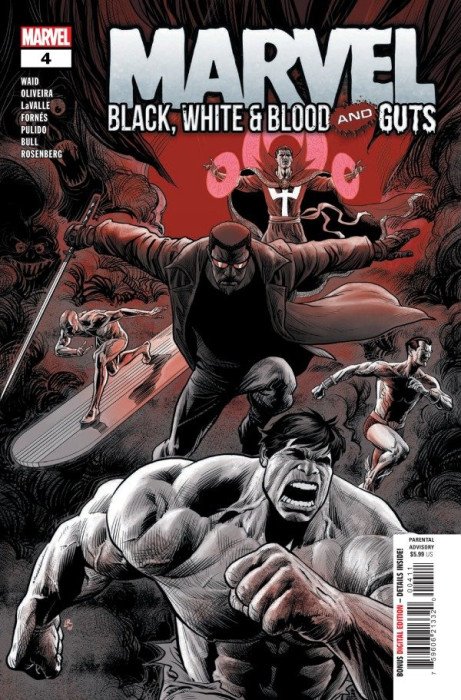 Marvel: Black, White & Blood and Guts