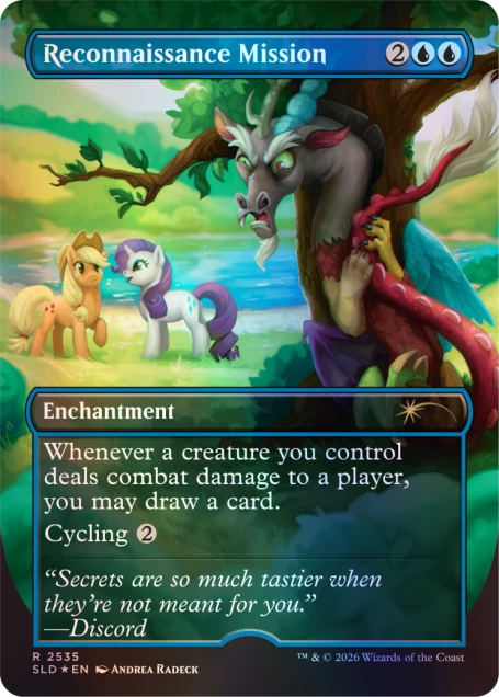 Magic the Gathering - Secret Lair x My Little Pony - Friendship is Magic (Foil Edition)