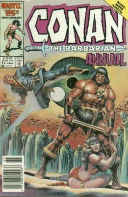 Conan The Barbarian Annual #11 (C6) (1970-1994) Volume 1