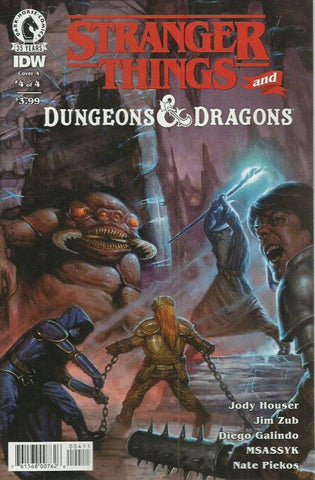 Stranger Things and Dungeons & Dragons #04 (2021) Mini