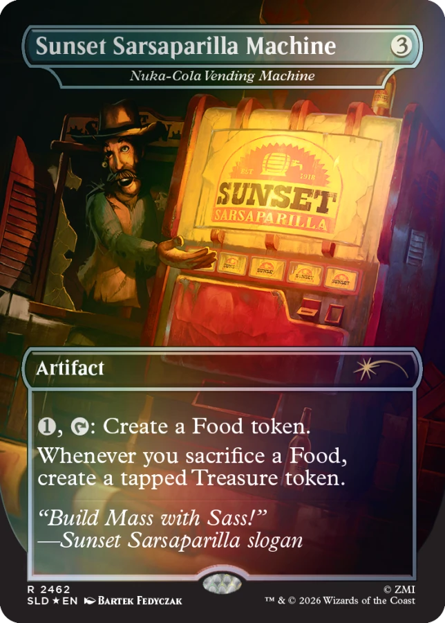 Magic the Gathering - Secret Lair x Fallout - Welcome to New Vegas (Foil Edition)