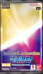 Digimon Card Game - (EX06) - Infernal Ascension  Booster Display