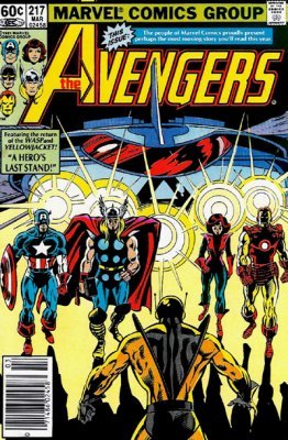 Avengers #217 (1982) Vol.1