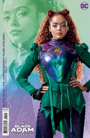 Black Adam: The Justice Society Files - Cyclone #1 (2022) One-Shot - Variant Cover