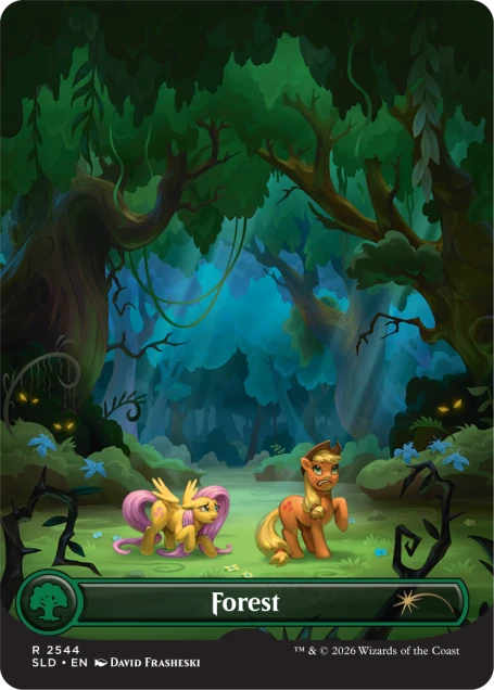 Magic the Gathering - Secret Lair x My Little Pony - The Lands of Equestria