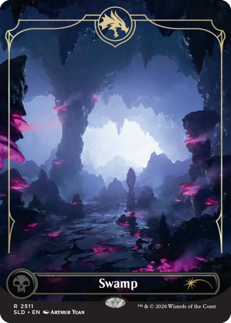 Magic the Gathering - Secret Lair x Dungeon's & Dragon's - Lands of Forgotten Realms