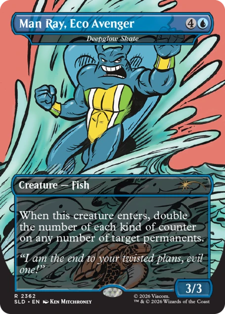 Magic the Gathering - Secret Lair x Teenage Mutant Ninja Turtles - The Mighty Mutanimals