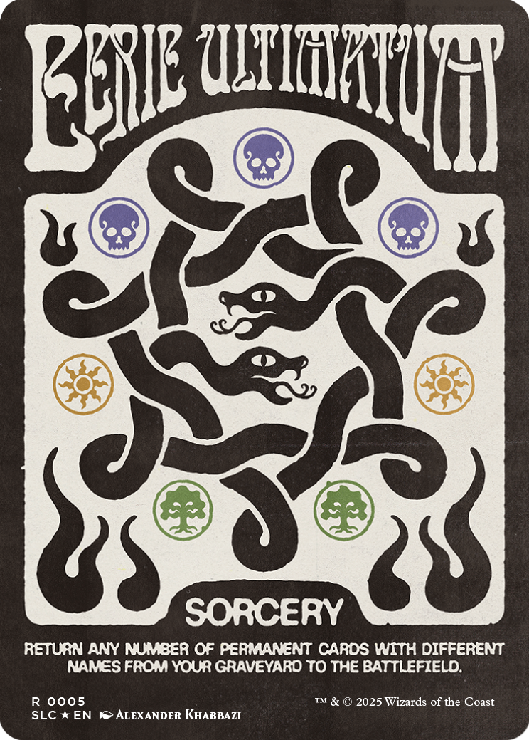 Magic the Gathering - Secret Lair - An Encyclopedia of Magic