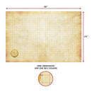 ENHANCE - Tabletop - RPG Grid Mat Campaign Kit Parchment
