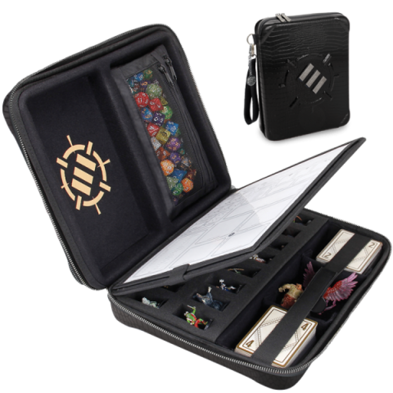 Enhance Tabletop RPGs - RPG Organizer Case - Black