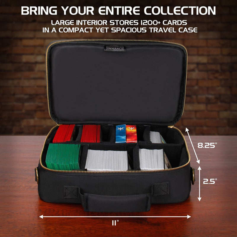 Enhance Trading Card - Travel Case - Black