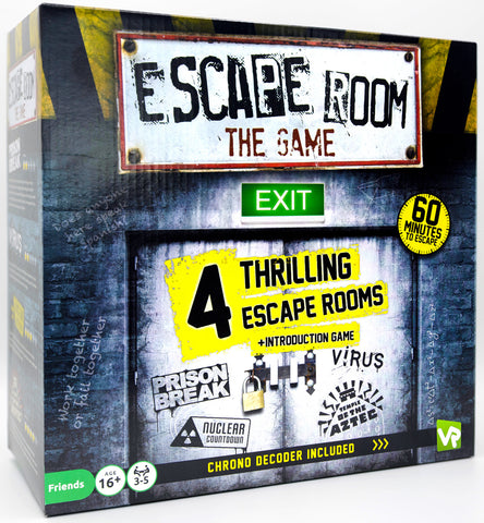 Escape Room the Game Family Edition - 4 Rooms Plus Chrono Decoder