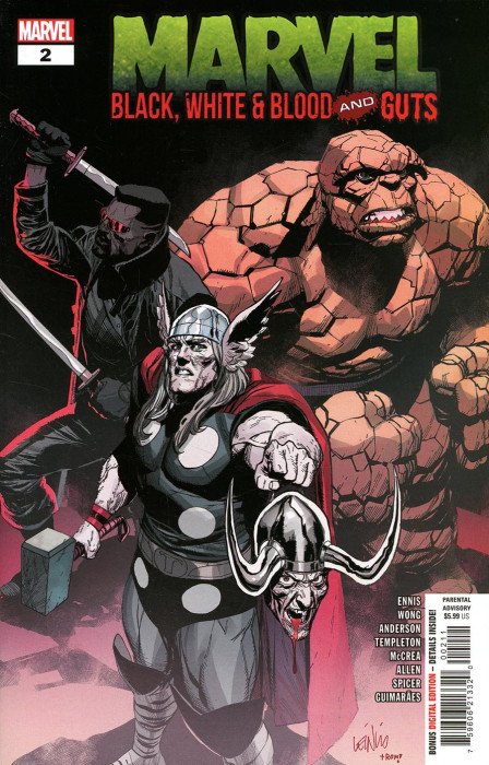 Marvel: Black, White & Blood and Guts