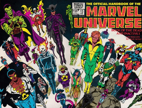 Official Handbook of the Marvel Universe #13 (1983-1984) Volume 1