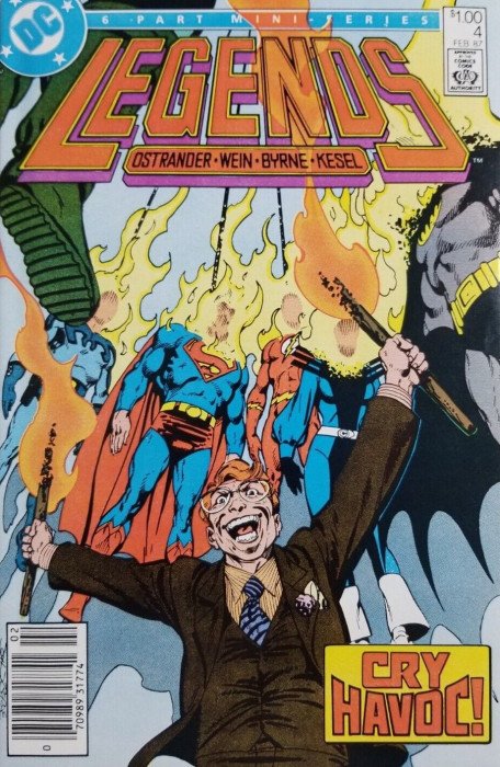 Legends Complete Set #01 - #06 (C7) (1986-1987) Mini