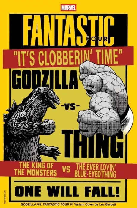 Godzilla vs Fantastic Four