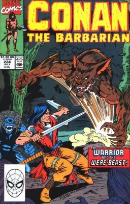 Conan The Barbarian #234 (C7) (1970-1994) Volume 1