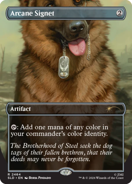 Magic the Gathering - Secret Lair x Fallout - Greet the Dog