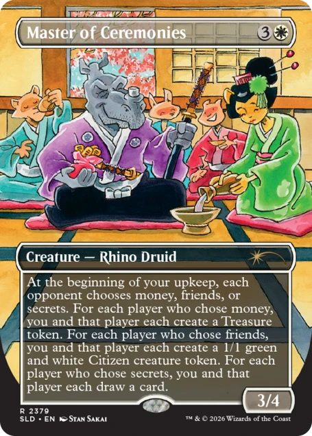 Magic the Gathering - Secret Lair - Featuring: Stan Sakai