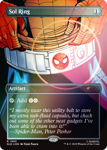Magic the Gathering - Secret Lair x Marvel's Spider-Man - Heroic Deeds (Rainbow Foil)