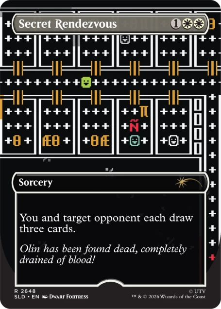 Magic the Gathering - Secret Lair x Dwarf Fortress - Create New World