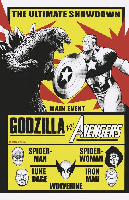 Godzilla vs Avengers
