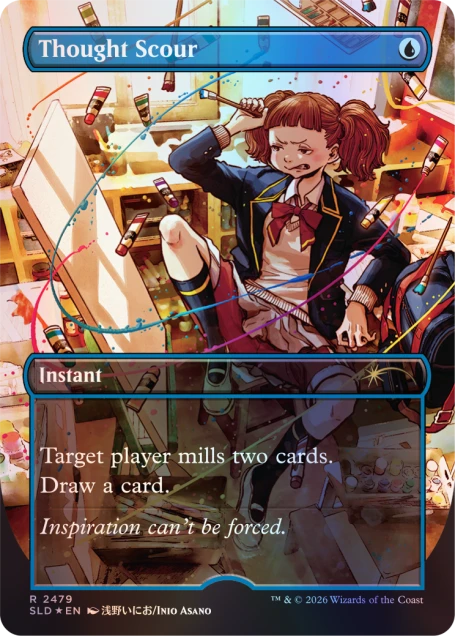 Magic the Gathering - Secret Lair - Mahō Gakuin Seishun Hakusho — 魔法学院青春白書  (Foil Edition)