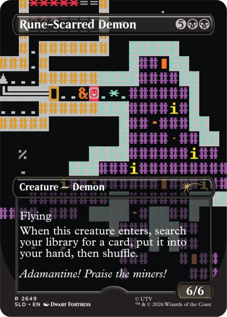Magic the Gathering - Secret Lair x Dwarf Fortress - Create New World