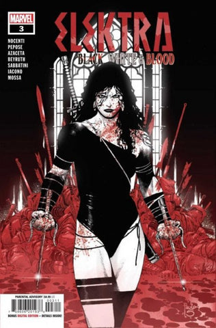 Elektra: Black, White & Blood #03 (2022) Mini