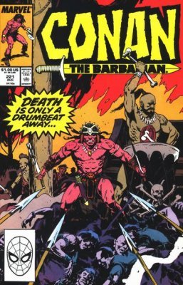 Conan the Barbarian #221 (C7) (1989) Volume 1