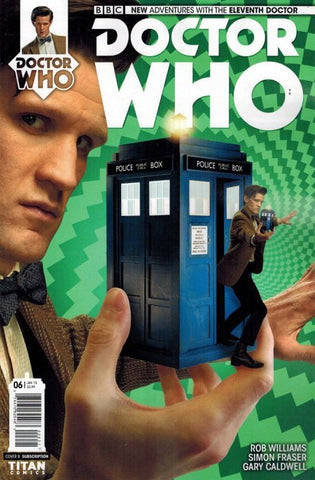 Doctor Who: The 11th Doctor #06b (2015) Variant Cover