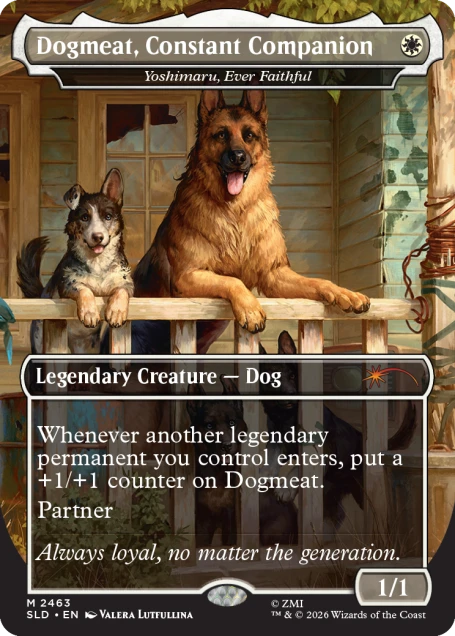 Magic the Gathering - Secret Lair x Fallout - Greet the Dog