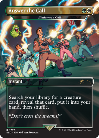 Magic the Gathering - Secret Lair x Ghostbusters: The Real Ghostbusters NON Foil Edition